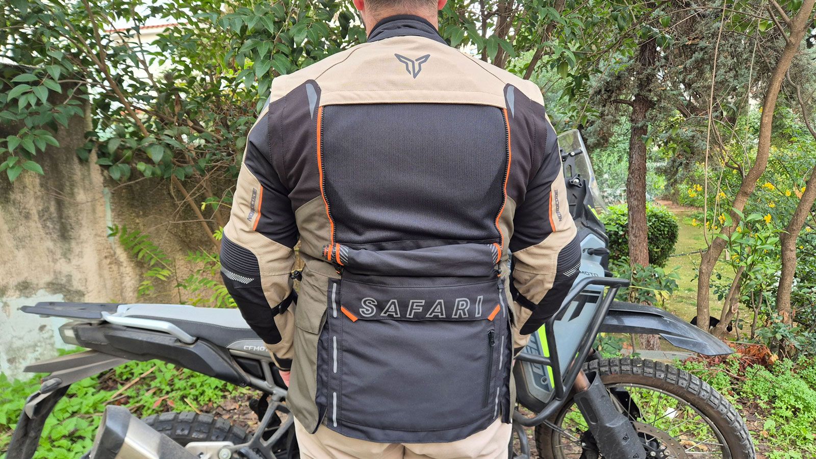 Ο μεγάλος πίσω αεραγωγός του Nordcode Safari, είναι πολύ αποτελεσματικός στην ανακύκλωση του αέρα. 