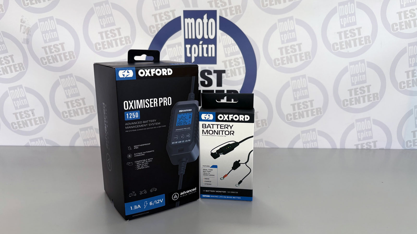 Test Oxford Oximiser Pro & Battery monitor: Για εύκολη φόρτιση και παρακολούθηση της μπαταρίας.