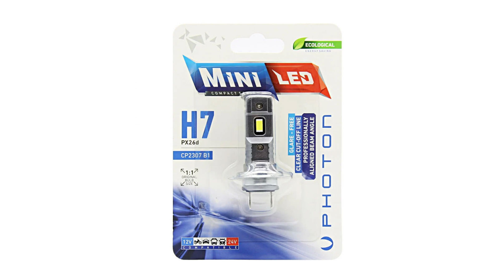 LED λάμπα Photon Mini H7 (τεμ.)