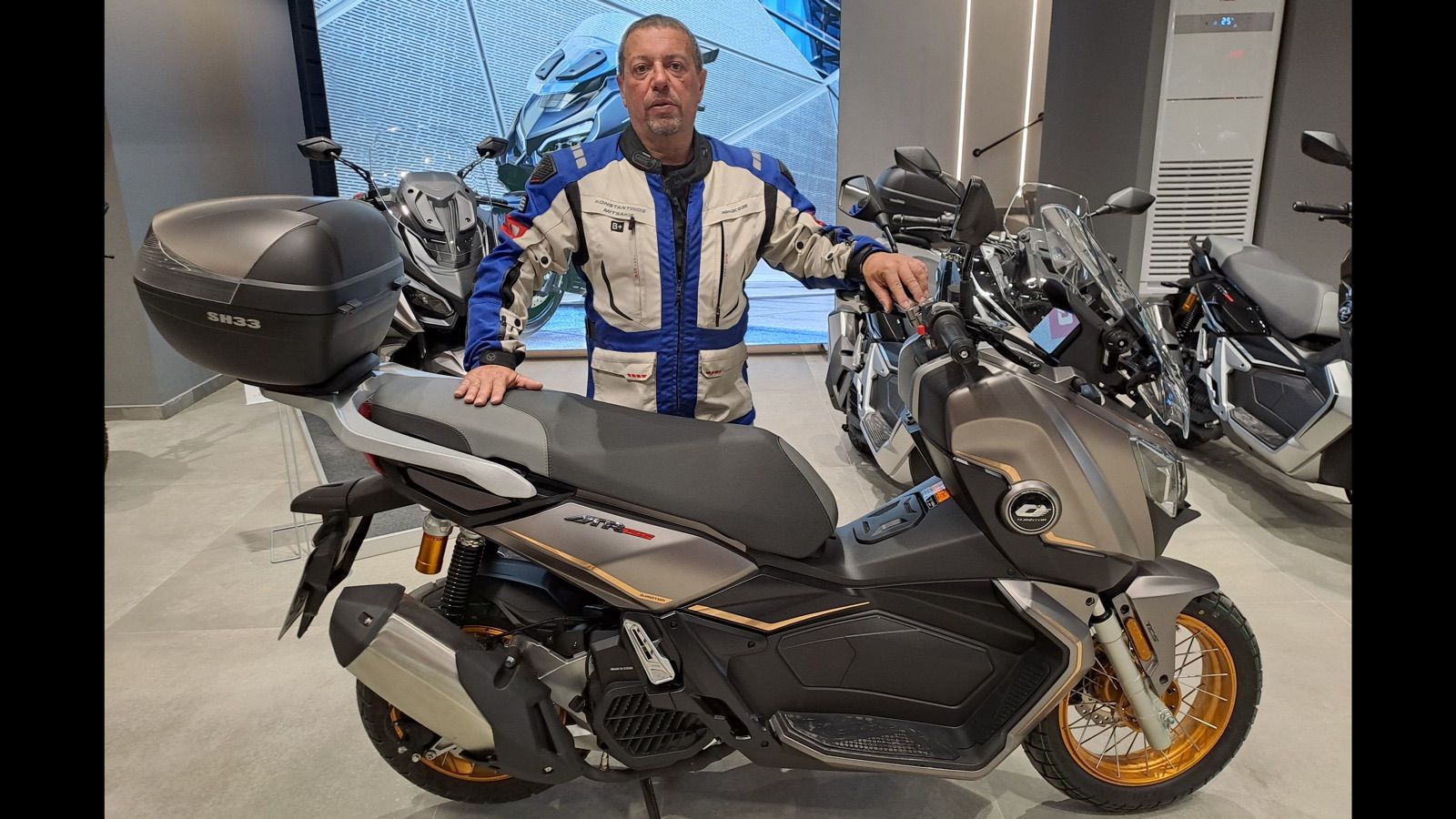 Στην Καππαδοκία με QJMOTOR ATR 125