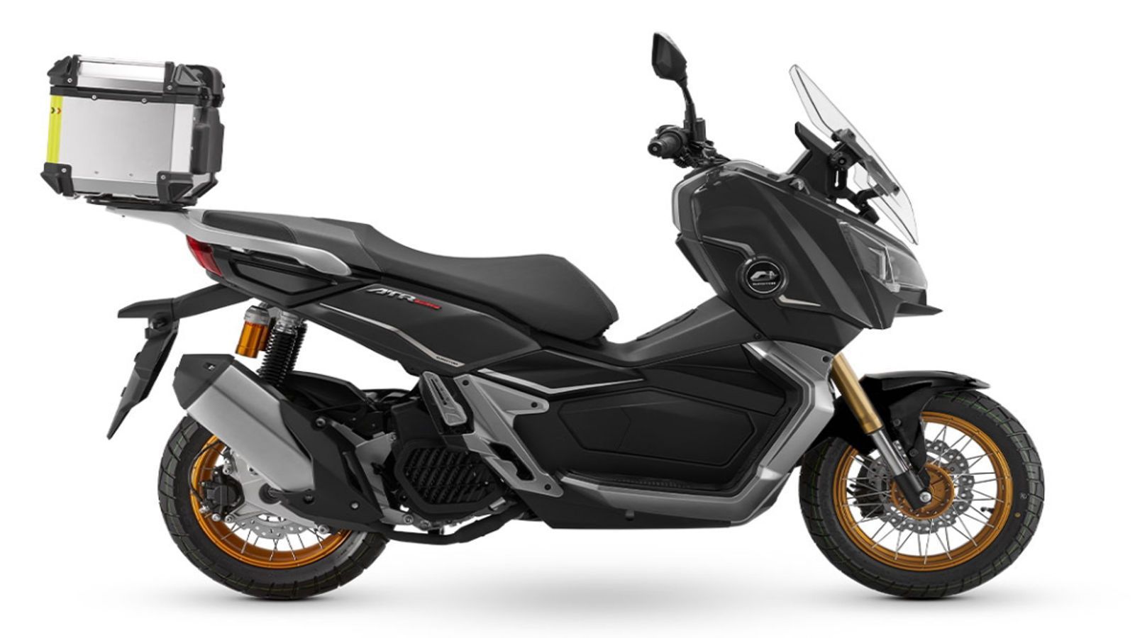 QJMOTOR ATR125: Νέα έκδοση με Upside Down και βαλίτσα αλουμινίου