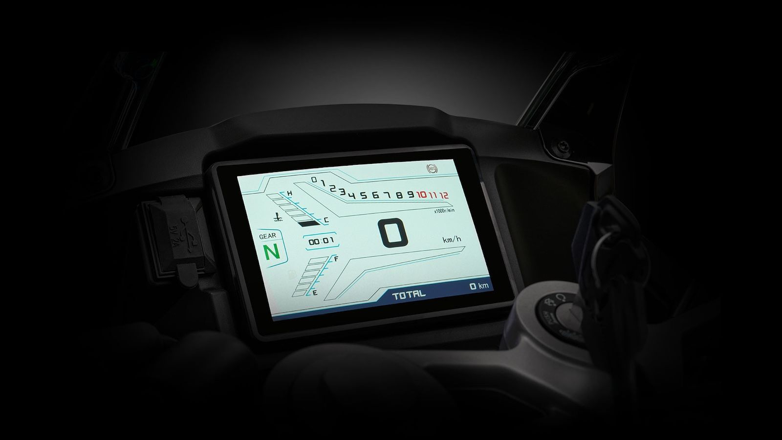 QJMOTOR SRK 125R: Νέα 125άρα Supersport με USD πιρούνι και TFT 5 ιντσών