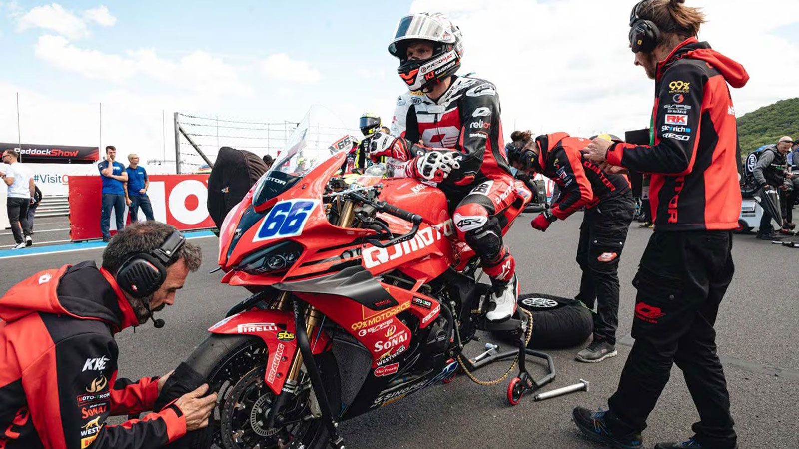 Η QJMotor, αν και νεότερος παίκτης στην παγκόσμια σκηνή, δείχνει να ανεβάζει συνεχώς ρυθμούς. Το SRK 800 RR συμμετέχει ήδη στο Παγκόσμιο Πρωτάθλημα Su