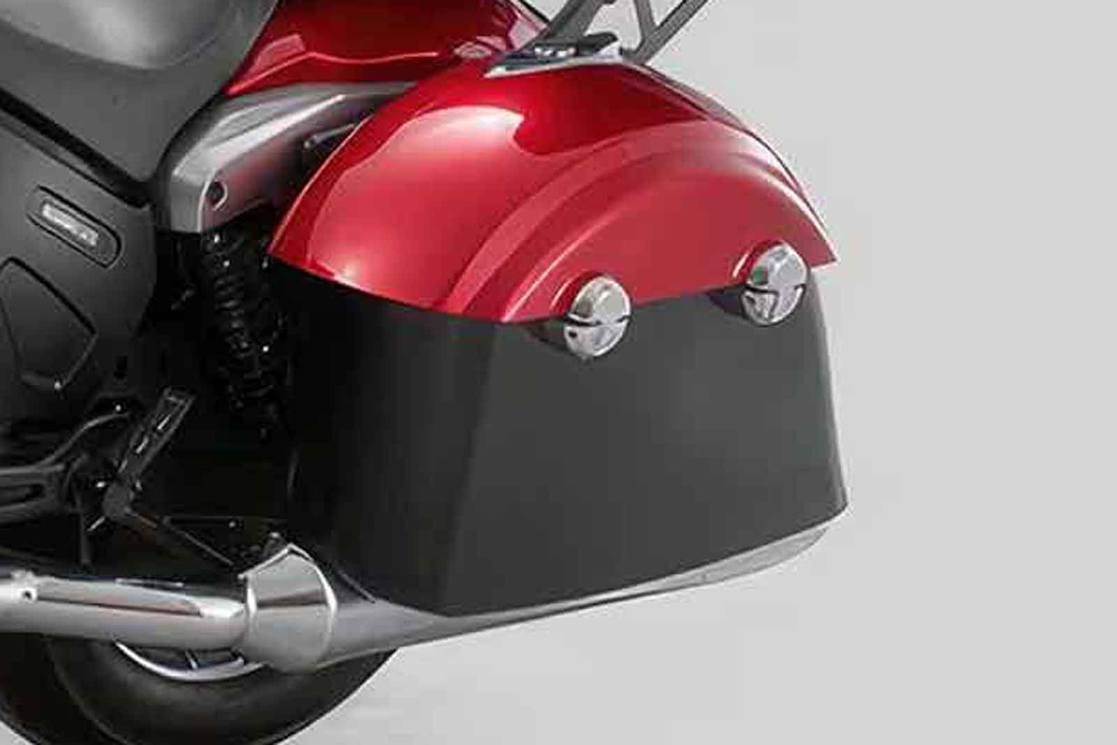 Πολύ εργονομικό καθώς έχει εξτρά βαλίτσες για αποθηκευτικό χώρο