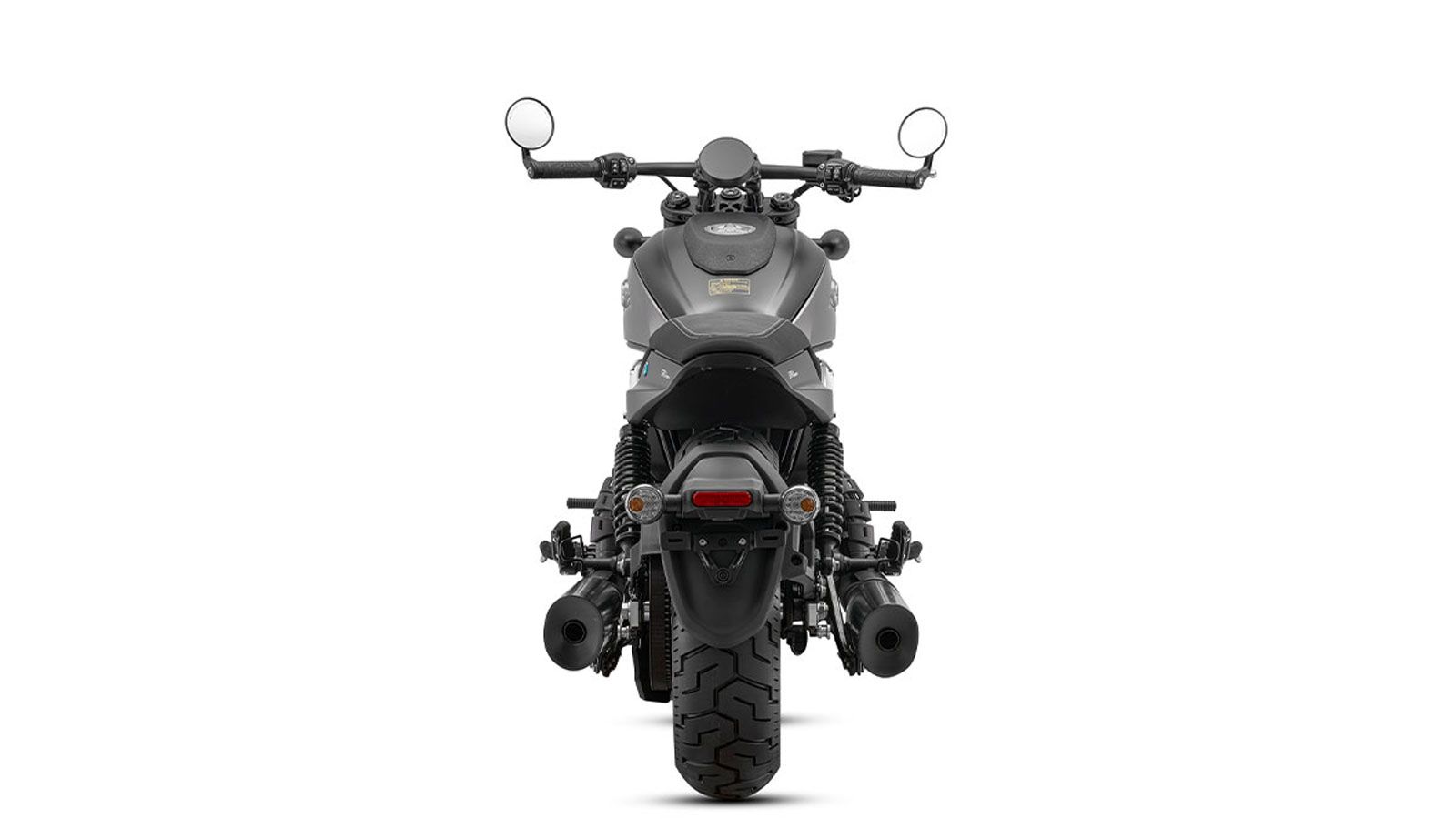 Η SRV 600V συνδυάζει παραδοσιακή cruiser σχεδίαση με μοντέρνα λεπτομέρεια, όπως το σύστημα Full-LED φωτισμού και τα διπλά πίσω φωτιστικά σώματα που εν