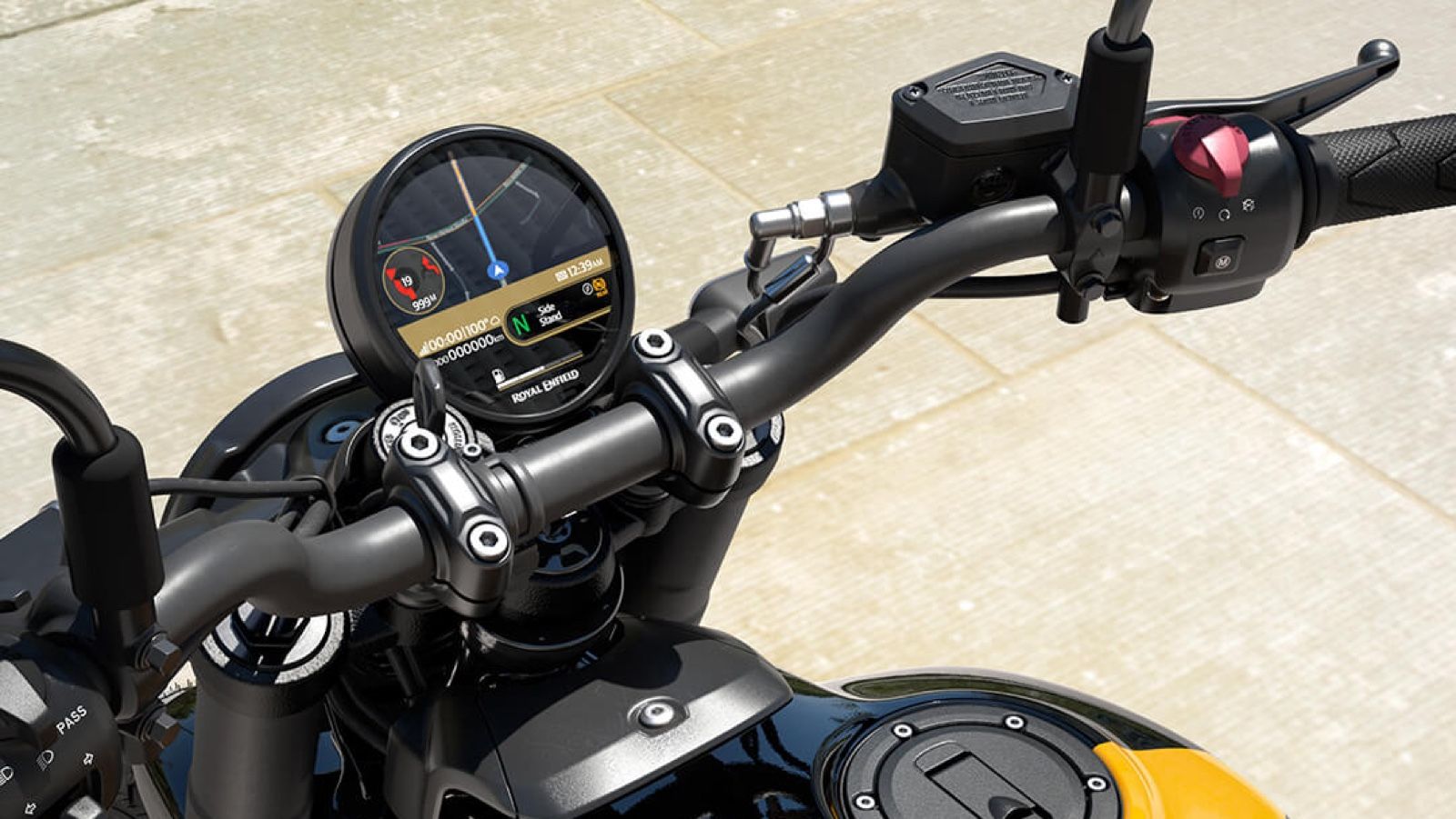 Royal Enfield Guerilla 450: Τα καλύτερα φρένα σε ρετρό scrambler