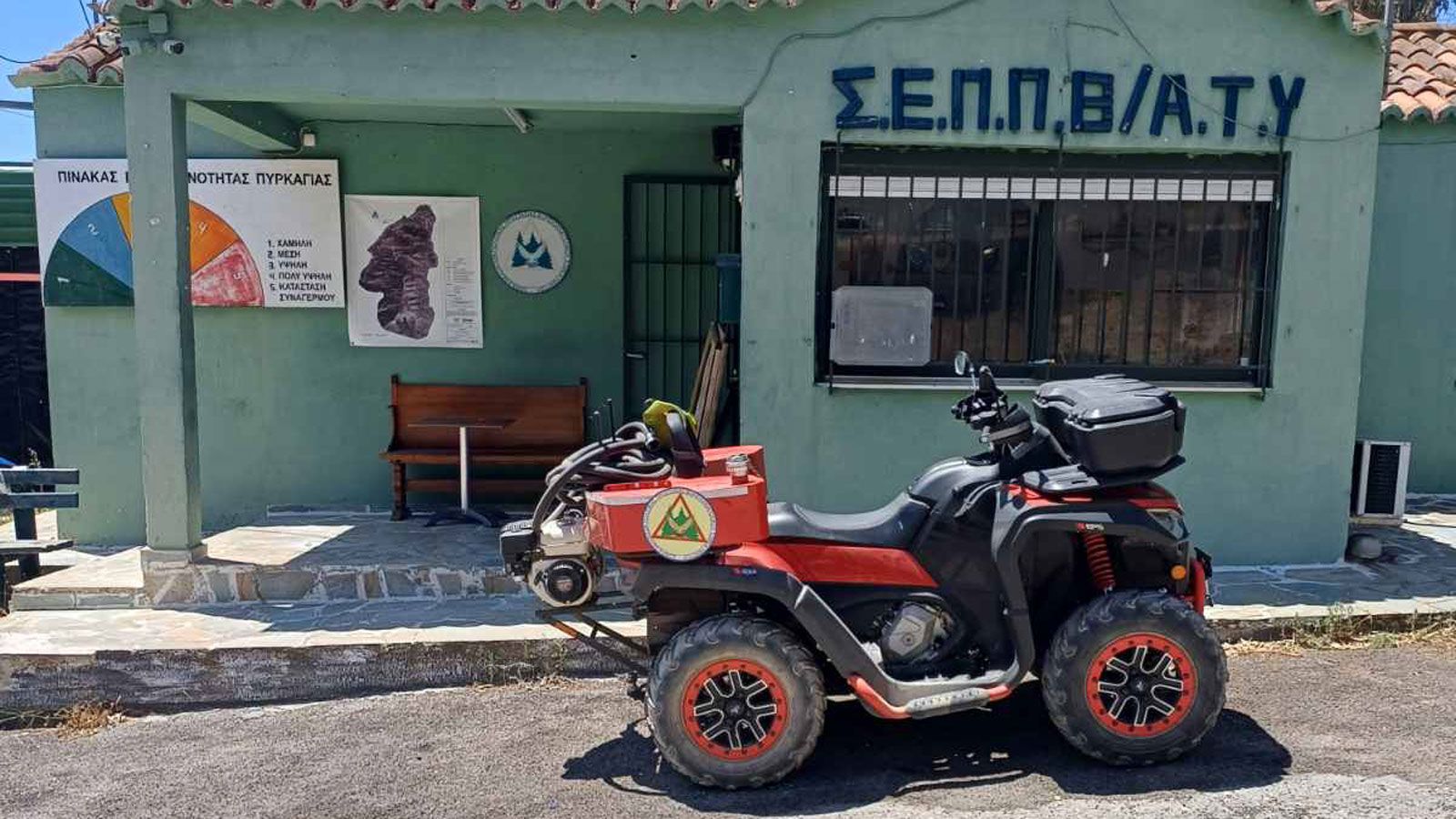 Ο Όμιλος Επιχειρήσεων Σαρακάκη συνεχίζει με συνέπεια τη στήριξή του στο έργο της Πολιτικής Προστασίας Βορειοανατολικού Υμηττού (ΣΕΠΠΒΑΤΥ) και για το 2