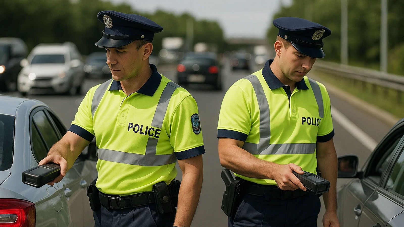 Ελεγκτικά συνεργεία θα τοποθετηθούν σε μεγάλους αυτοκινητόδρομους και θα χρησιμοποιούν φορητές συσκευές σάρωσης πινακίδων.