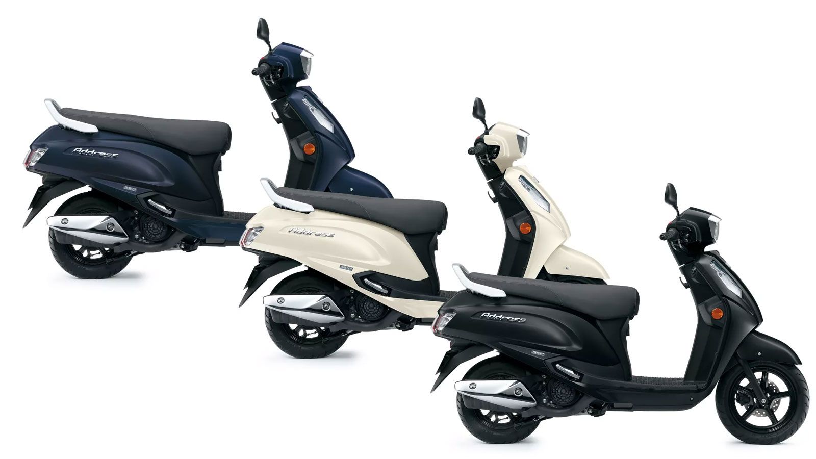 Το μοντέλο θα διατίθεται σε τρεις χρωματικές επιλογές: Metallic Matt Stellar Blue, Pearl Grace White και Metallic Matt Black No. 2. Ο συνδυασμός νέας 