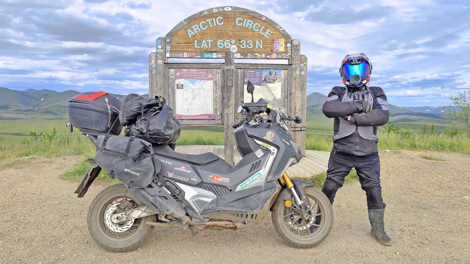 Η όγδοη φάση του ταξιδιού SYM ARCTIC ROUTE 2025 βρήκε τον Κωνσταντίνο Μητσάκη αντιμέτωπο με την πιο απαιτητική πρόκληση της αποστολής του στον Καναδά: