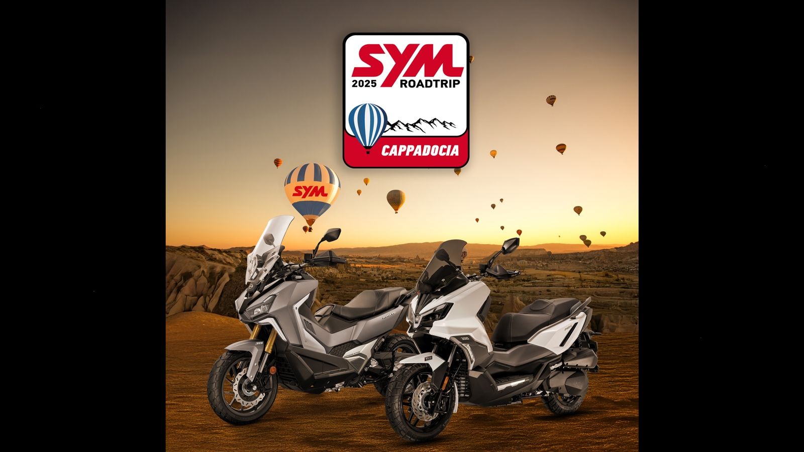 SYM CAPPADOCIA 2025: Οδοιπορικό με 23 scooter για συνολικά 80.000 χλμ