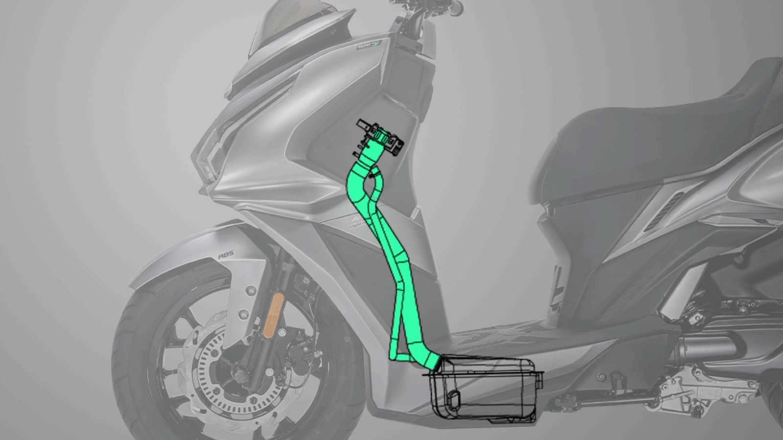 JET14 EVO 125 L/C ABS: Με νέο, υγρόψυκτο κινητήρα, ισχυρότερο και με Euro5+