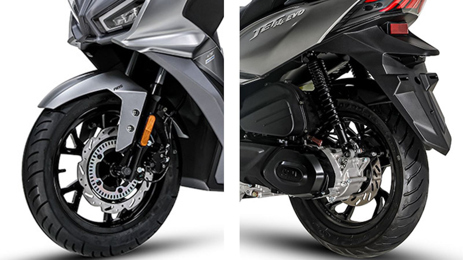 JET14 EVO 125 L/C ABS: Με νέο, υγρόψυκτο κινητήρα, ισχυρότερο και με Euro5+