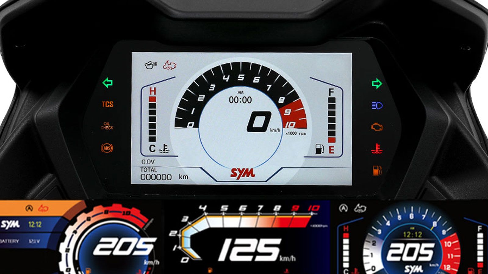 Το νέο JOYMAX Z φέρνει μαζί του προηγμένες τεχνολογίες που συναντάμε σε μεγαλύτερες κατηγορίες. Στο κέντρο του cockpit δεσπόζει μια TFT οθόνη 7 ιντσών