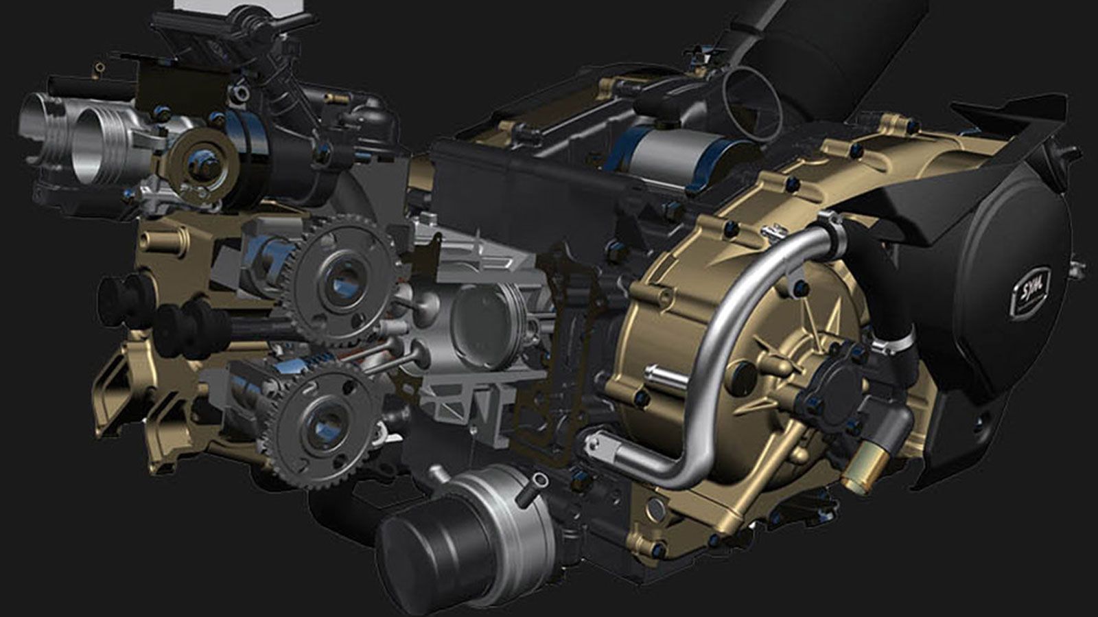 Δικύλινδρος κινητήρας 508cc που αποδίδει 46 ίππους και 49,9Nm ροπής