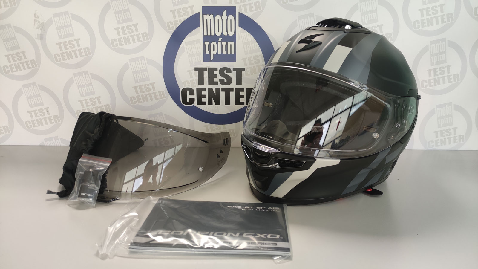 Test Scorpion EXO-GT SP Air: «Φουσκώνει» την ασφάλεια... με σύστημα Air-Fit