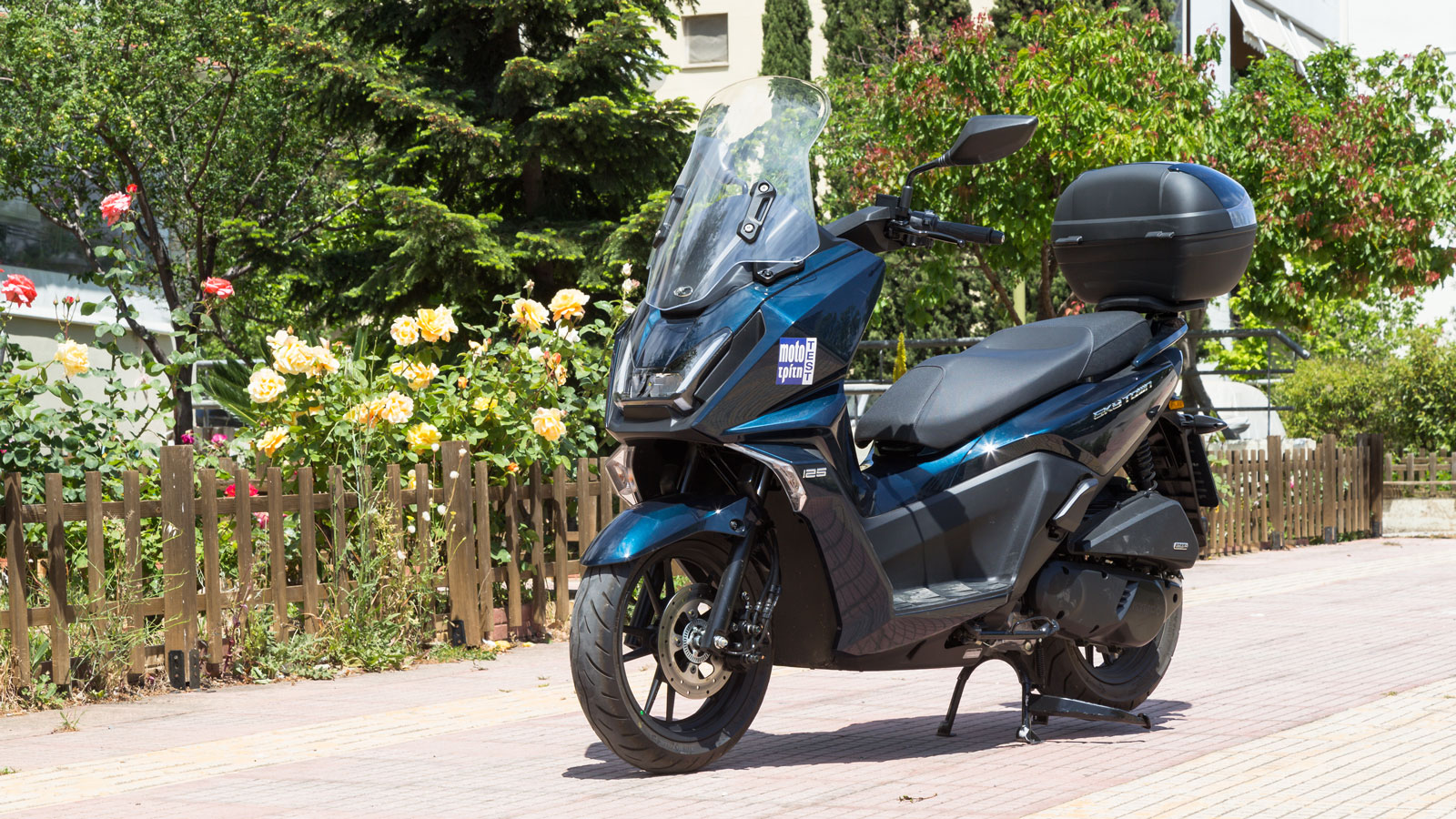 Kymco Skytown 125: Με φρένα-άγκυρες και στο Top 3 των επιδόσεων