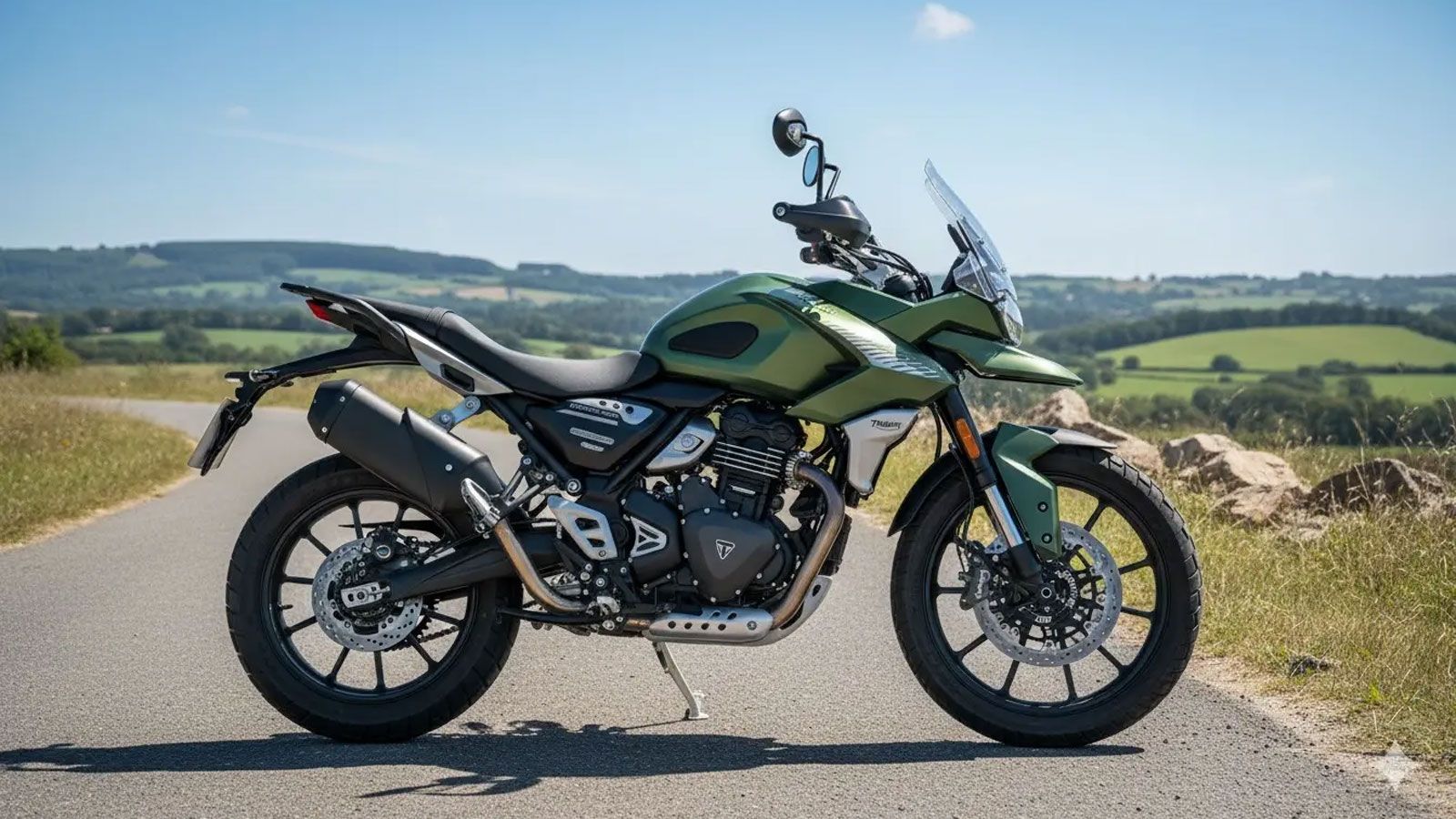 Μια ψηφιακή απεικόνιση που δημοσιεύτηκε από τον σχεδιαστή Pratyush Rout δείχνει πώς θα μπορούσε να είναι η επόμενη Tiger 400. Στο σχέδιο βλέπουμε ημι-