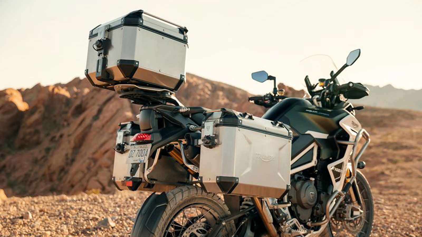 Η προσφορά επεκτείνεται και στην Triumph Tiger 1200, τη μεγαλύτερη και ισχυρότερη μοτοσυκλέτα adventure της μάρκας. 