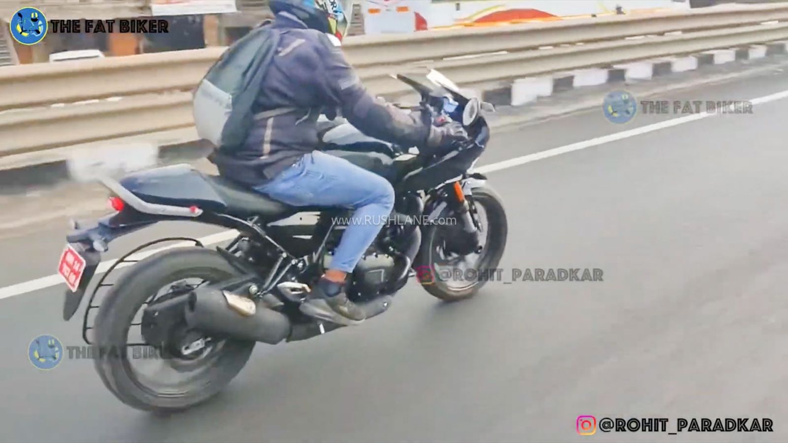 «Ξανατσάκωσαν» την Triumph Thruxton 400 στους δρόμους, τώρα με βίντεο