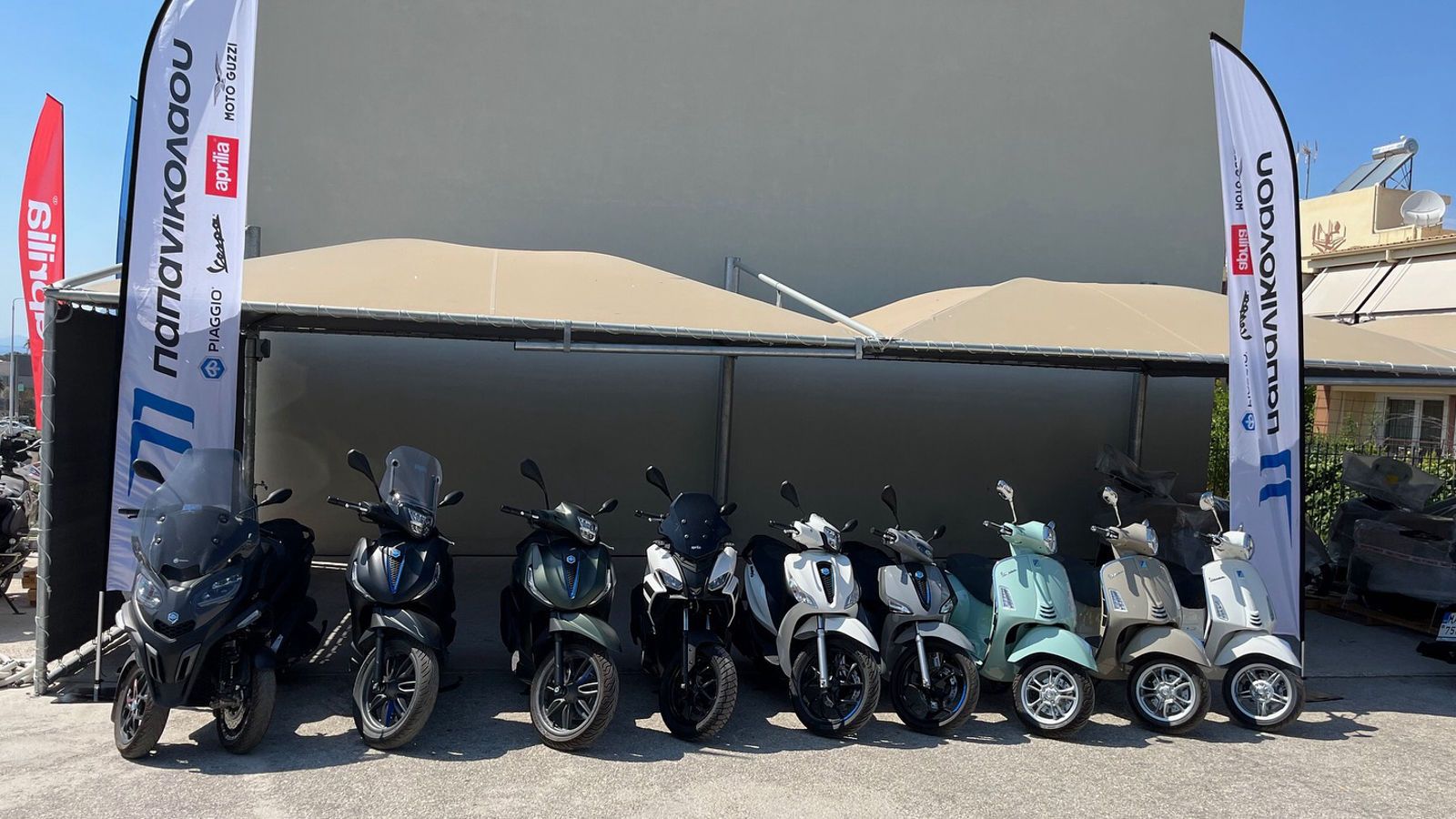Test Ride στα νέα Piaggio, Vespa, Aprilia & Moto Guzzi στην Πάτρα
