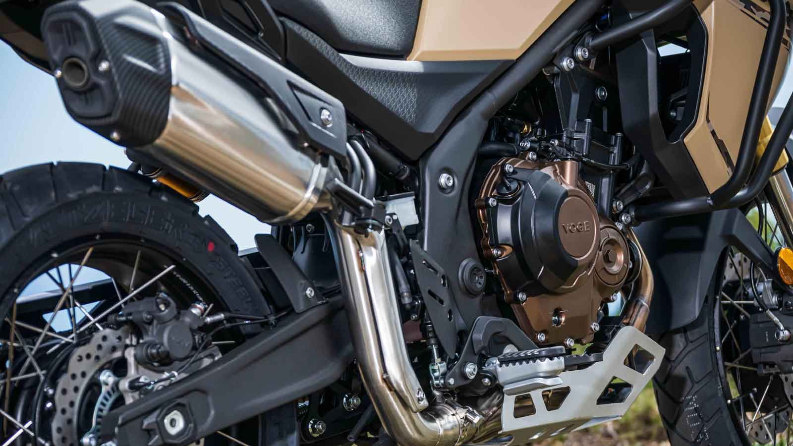 Η σημαντικότερη αναβάθμιση που φέρνει το νέο Voge DS625X αφορά την καρδιά του – έναν νέο δικύλινδρο εν σειρά κινητήρα 16βάλβιδο, DOHC, κυβισμού 