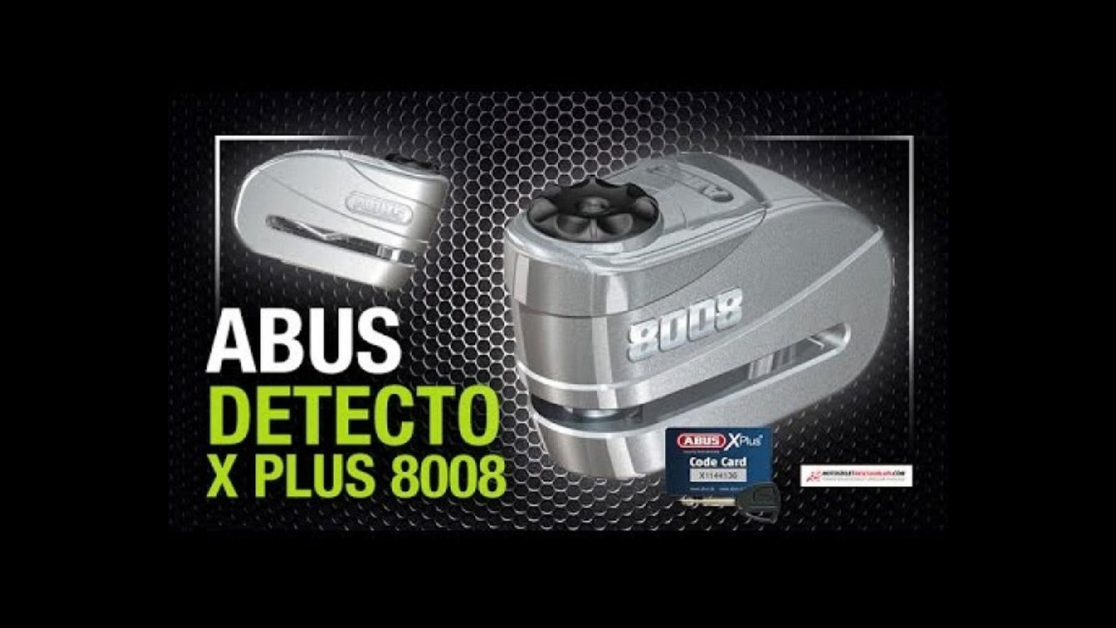 Η κλειδαριά δισκοφρένου ABUS Detecto X Plus 8008 με συναγερμό, κατατάσσεται ανάμεσα στις κορυφαίες της κατηγορίας της. 