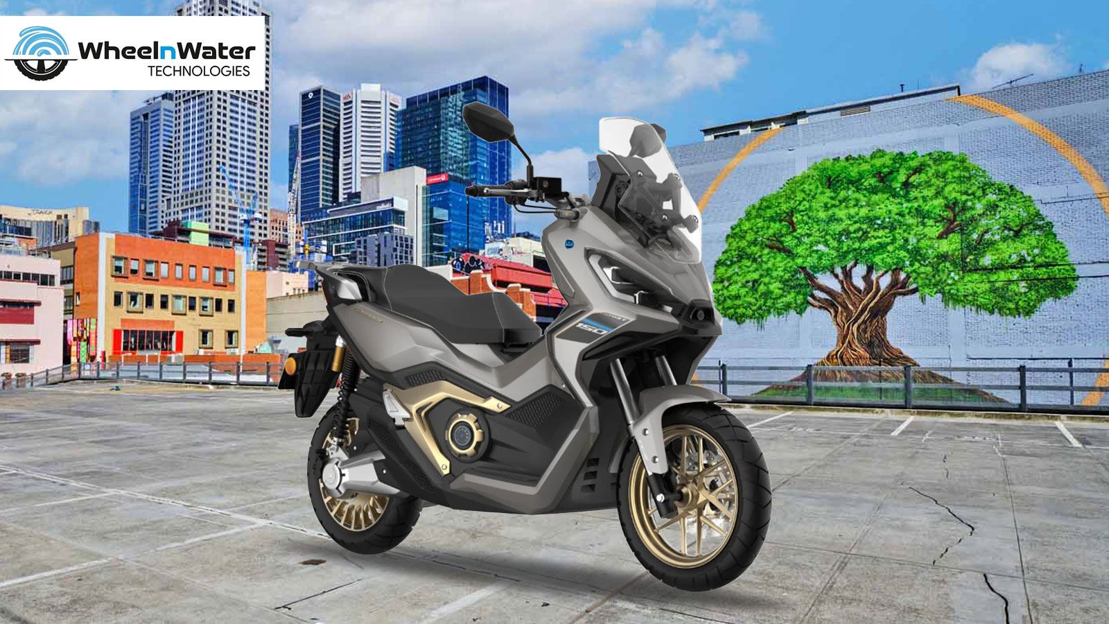 Scorpio Pro Gold Edition: Ε-scooter με 130 χλμ./ώρα τελική και 200χλμ. αυτονομία