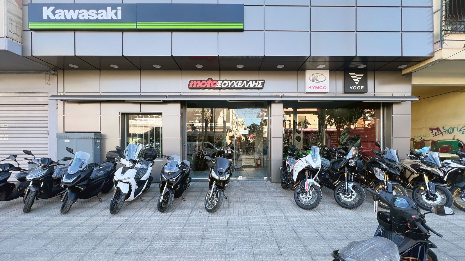 Moto Ξουχέλλης: Eπίσημος συνεργάτης Kawasaki /ΚSR Group