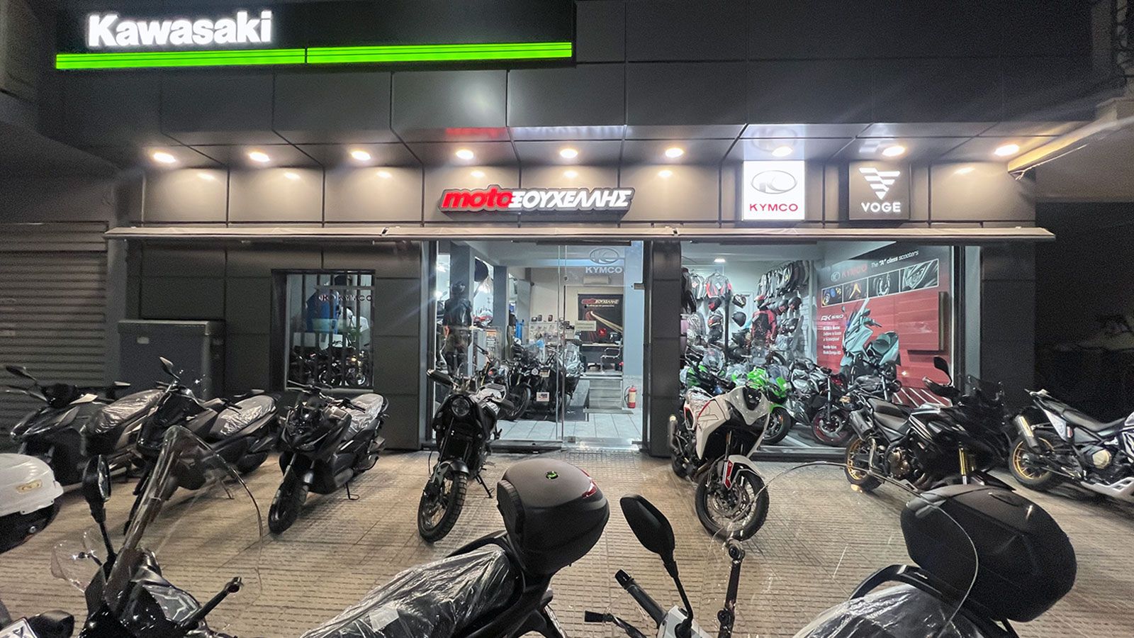 Moto Ξουχέλλης: Eπίσημος συνεργάτης Kawasaki /ΚSR Group