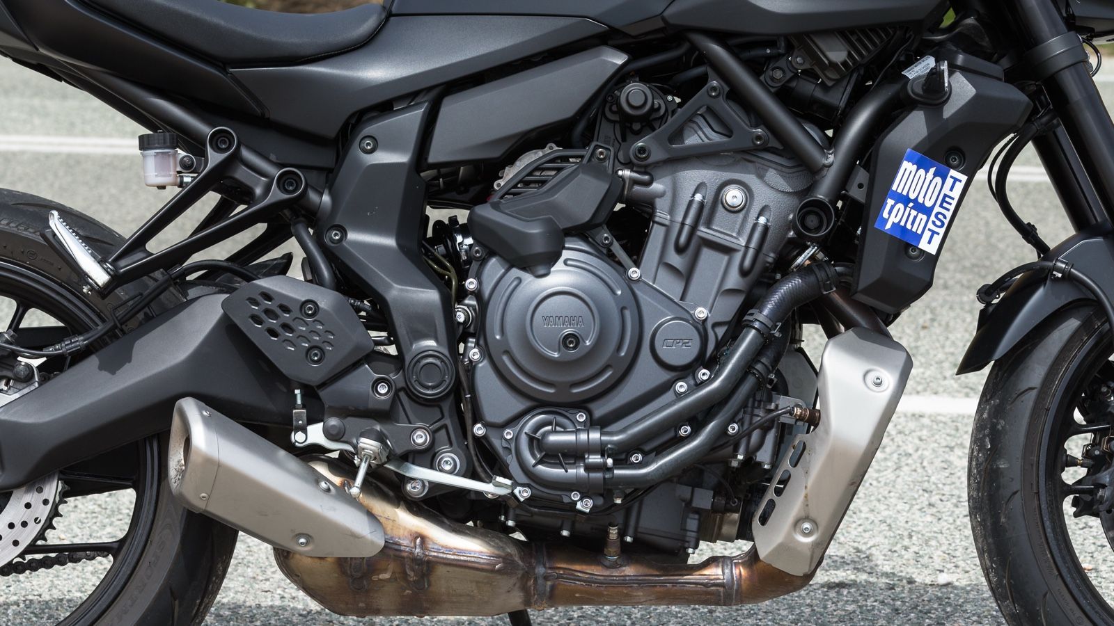 Επανασχεδιασμός του πλαισίου με έξτρα ακαμψία σε σχέση με του προηγούμενου μοντέλου.