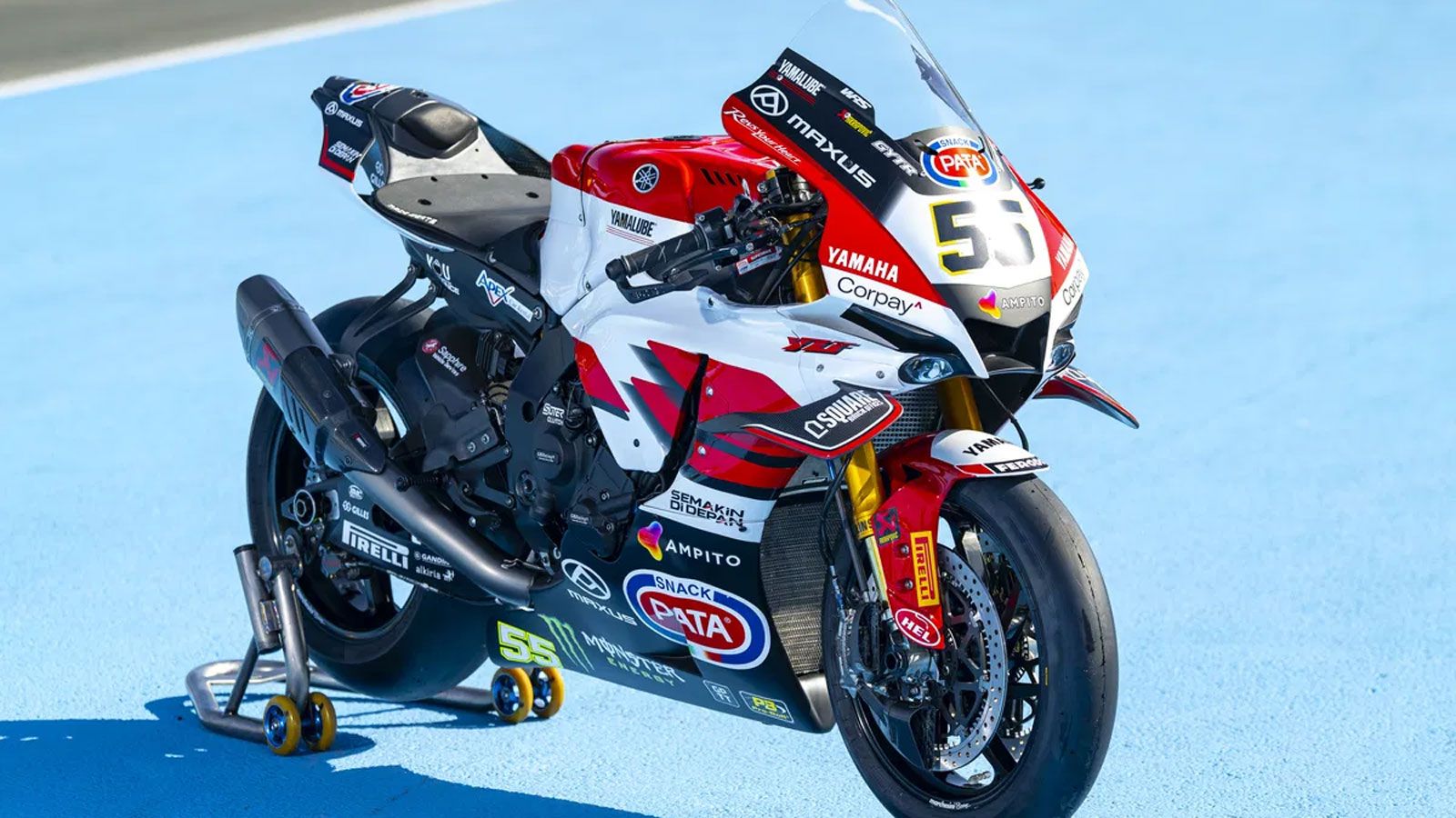 Η Yamaha είχε ήδη γιορτάσει την επέτειό της νωρίτερα μέσα στη χρονιά στο MotoGP του Aσσεν, ωστόσο αυτή είναι η πρώτη φορά που φέρνει τα επετειακά της 