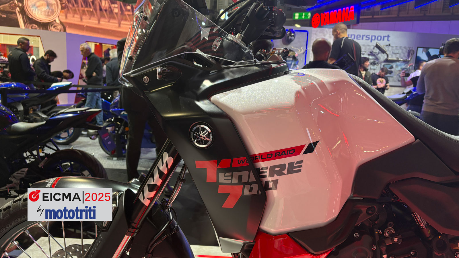 EICMA 2025: Yamaha Ténéré 700 World Raid 2026