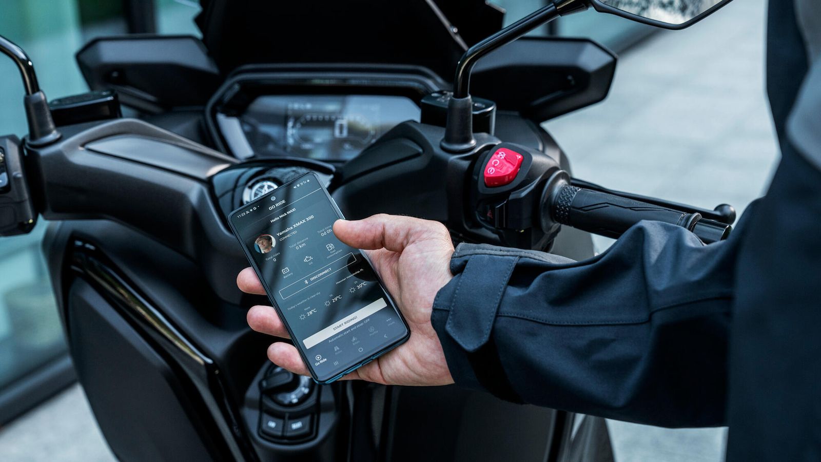 Δυνατότητα σύνδεσης του smartphone μέσω bluetooth