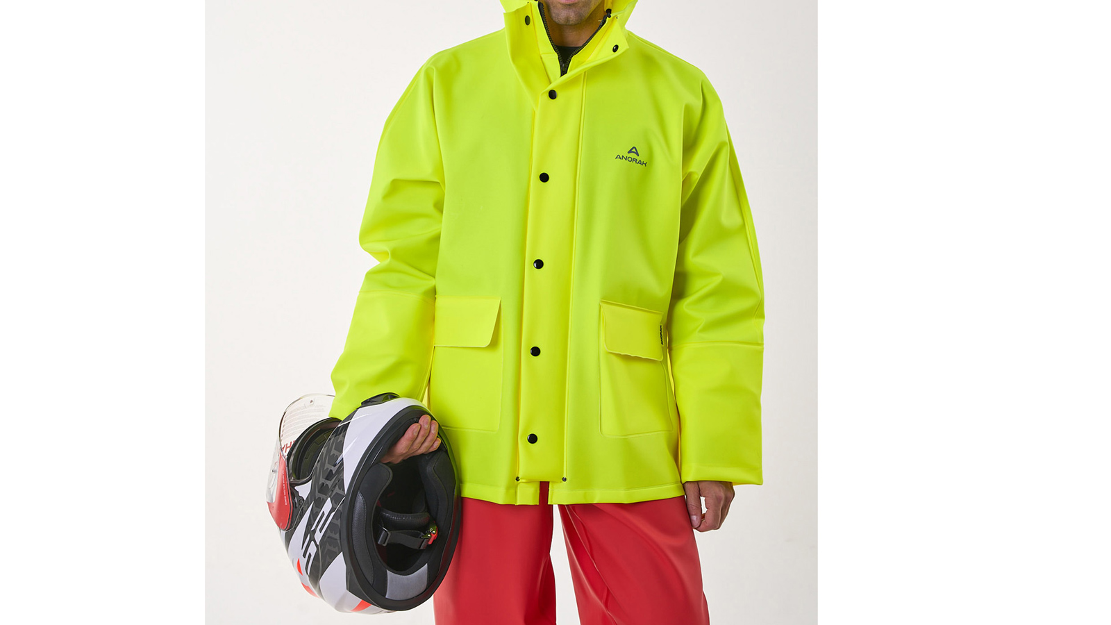 Αδιάβροχο Anorak Street Long ( κίτρινο)