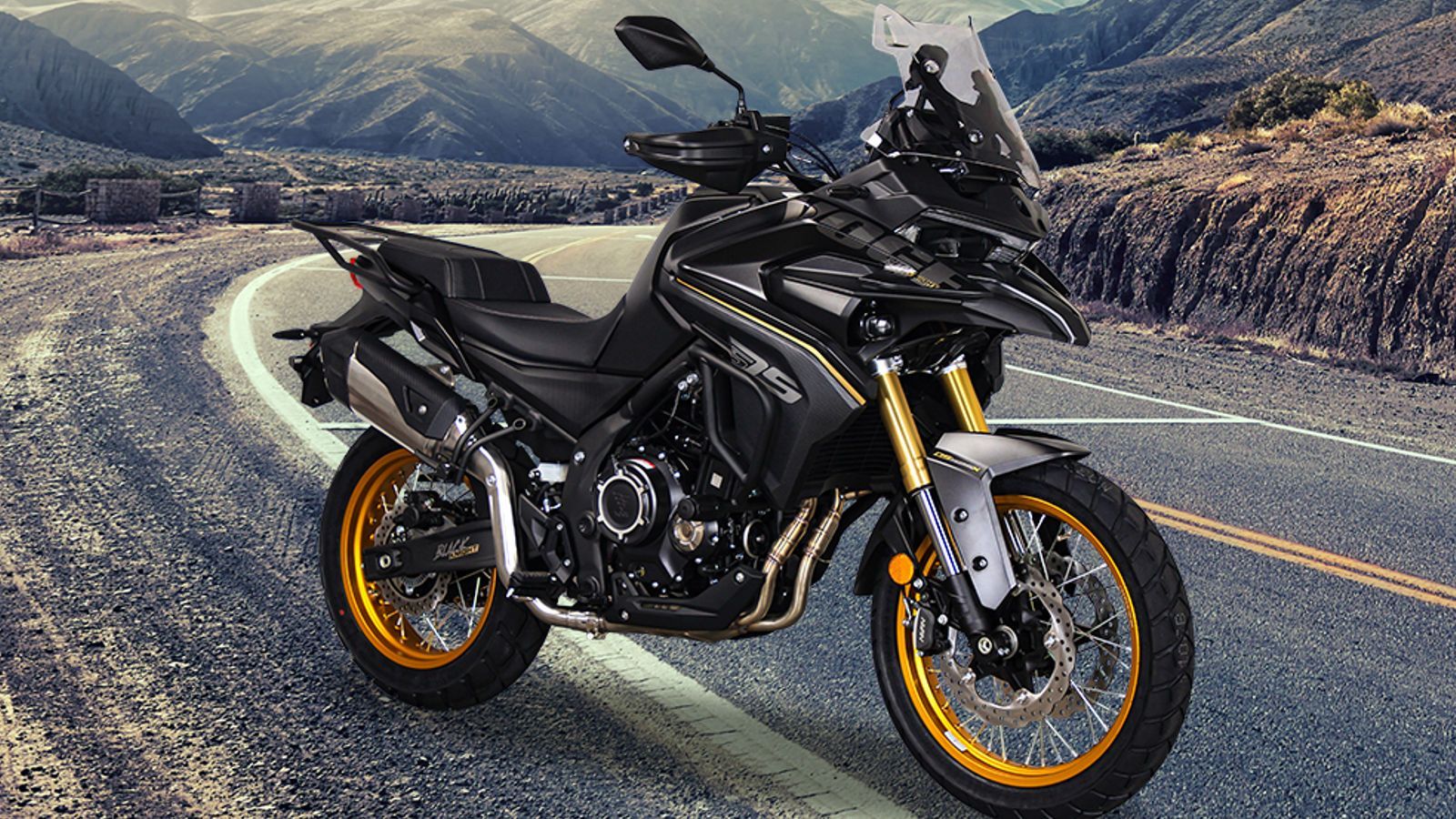 Voge DS525X σε χρώματισμό Black Knight