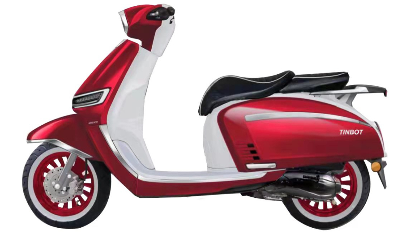 TINBOT F8: Ηλεκτρικό ρετρό με αυτονομία 260χλμ & τελική 105χλμ/ω