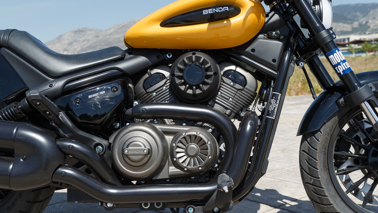 Benda Chinchilla 350: Το πρώτο cruiser με CVT κιβώτιο