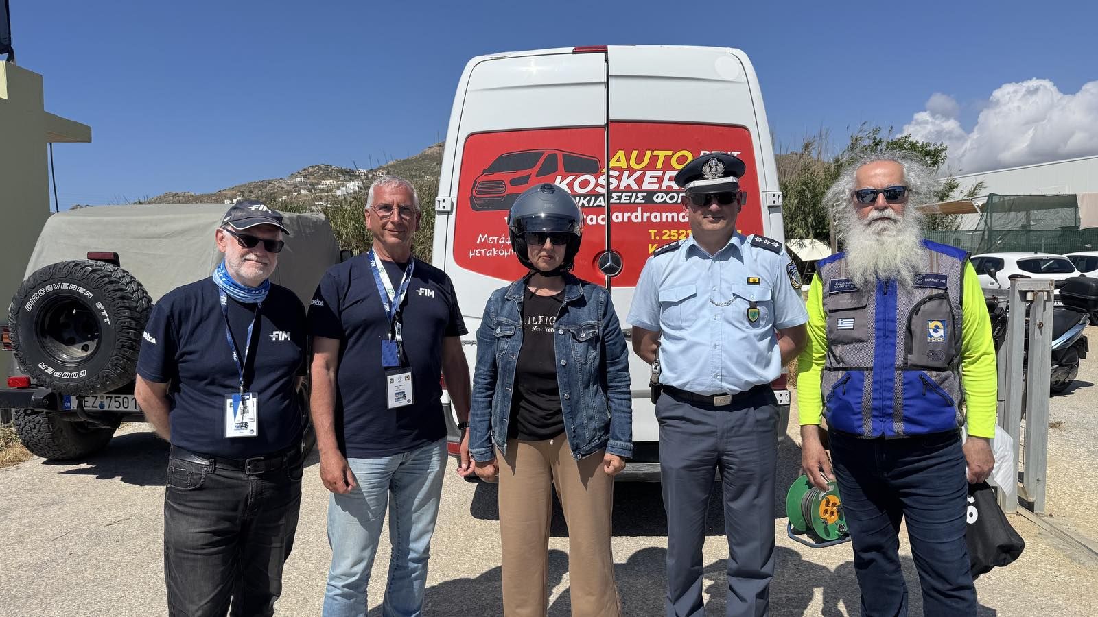 Κεντρικό κομμάτι της δράσης αποτέλεσε η ανταλλαγή κρανών, μέσω της οποίας αναβάτες παρέδωσαν παλιά ή φθαρμένα κράνη και παρέλαβαν νέα, πιστοποιημένα μ
