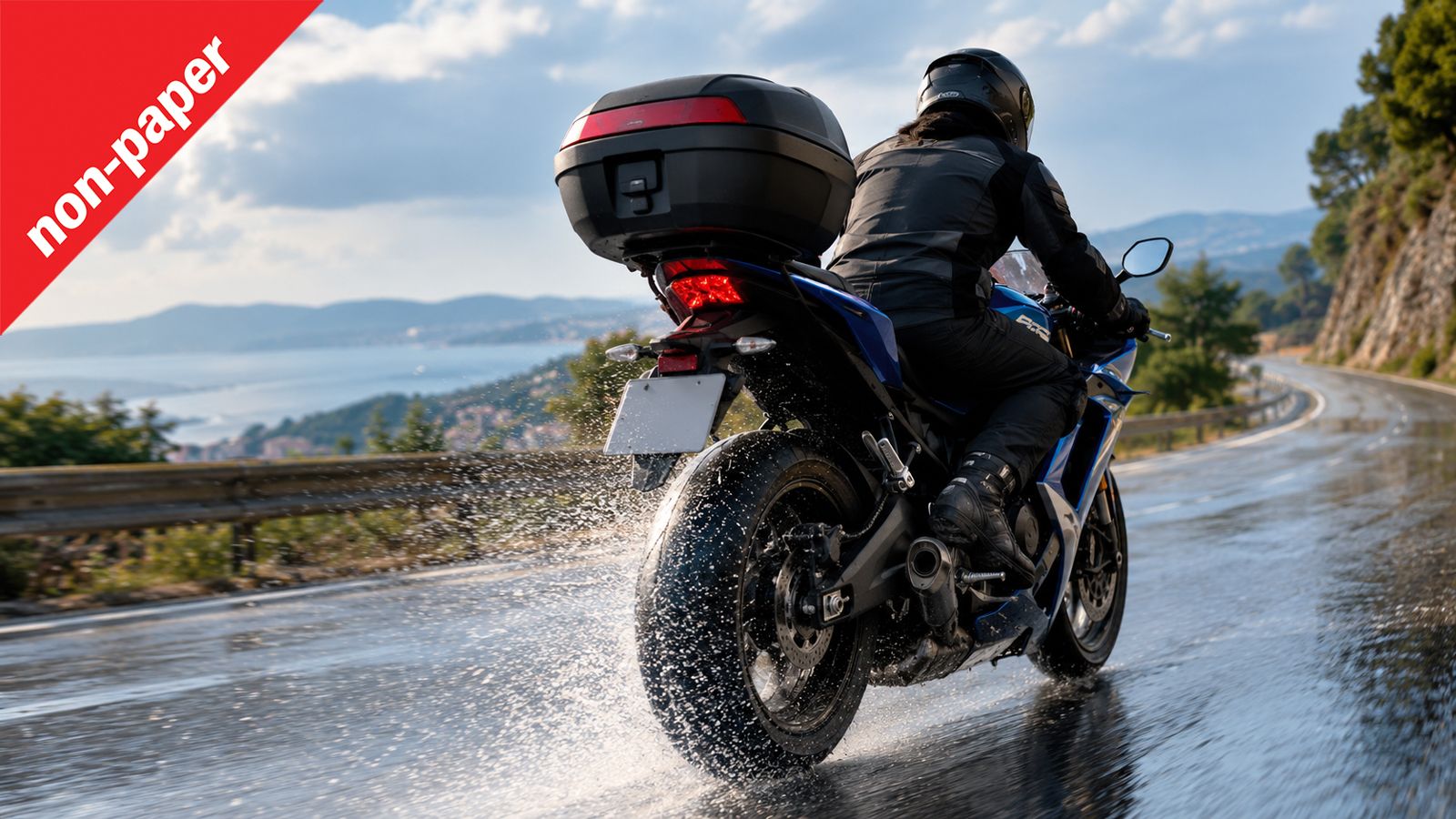 Το top box λύνει τα χέρια σε μια sport μοτοσυκλέτα, αλλά αλλάζει και τον τρόπο με τον οποίο συμπεριφέρεται. Ο επιπλέον όγκος και το βάρος πίσω από τον