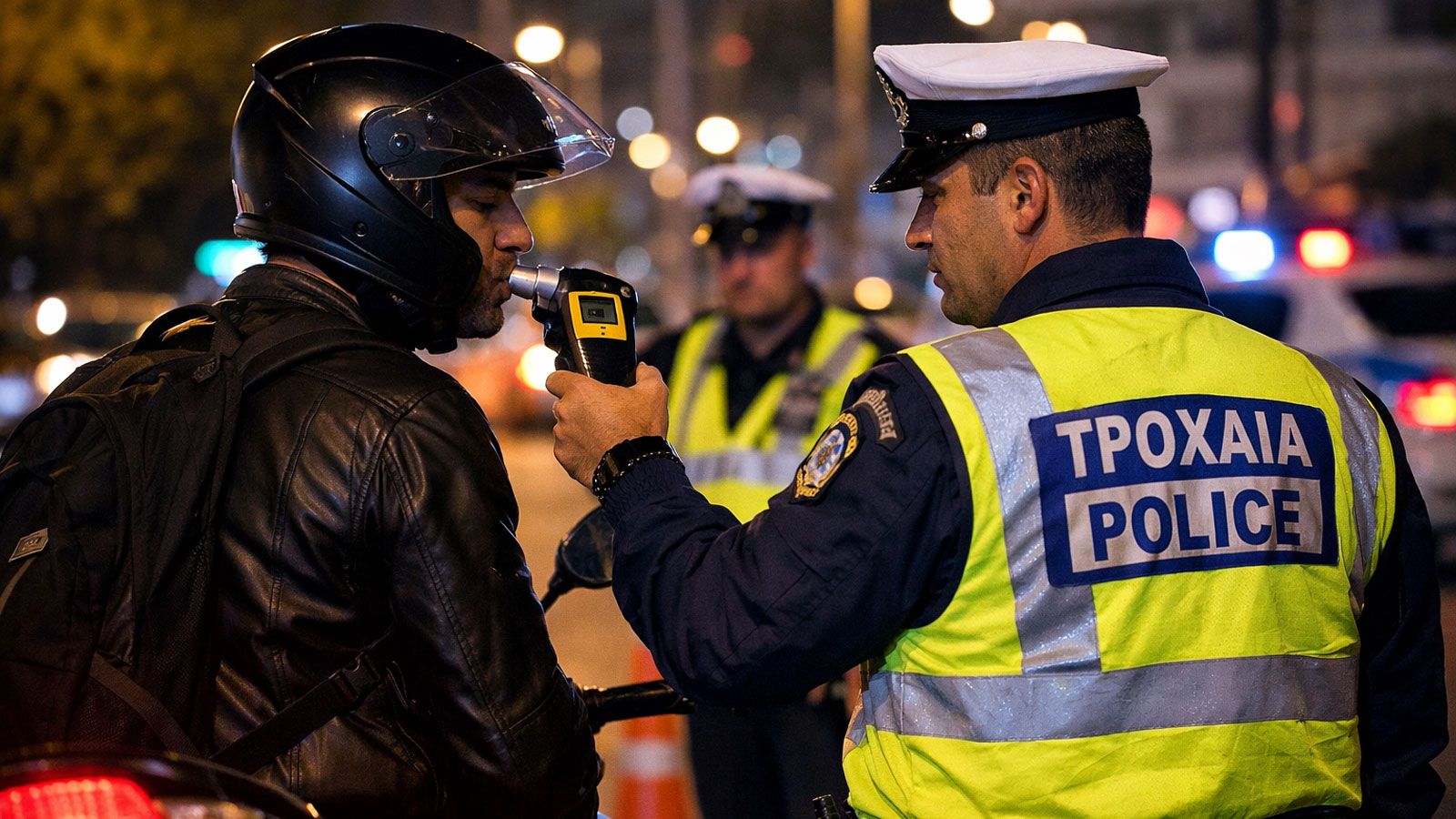 Έλεγχος Τροχαίας σε μοτοσυκλετιστή κατά τη διάρκεια ελέγχου αλκοόλ στην Ελλάδα , Όριο αλκοόλ για μοτοσυκλέτες: έλεγχος αλκοόλ σε μοτοσυκλετιστή σε αστ