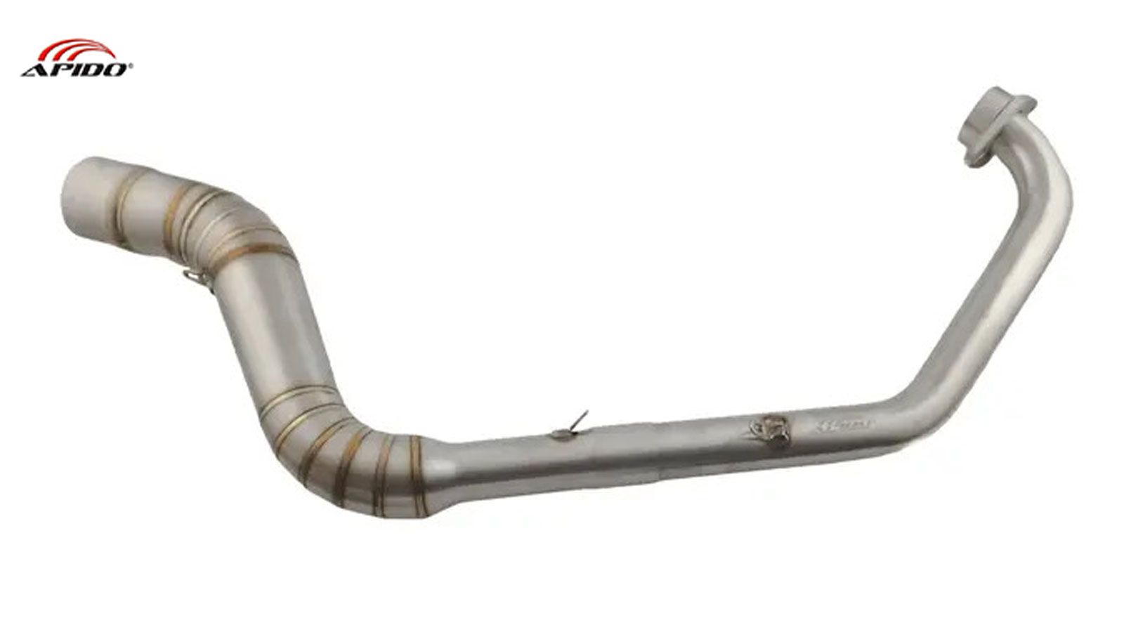 Apido λαιμοί εξάτμισης High Up Inox για Yamaha Crypton-X 135 Φ51MM (P-GPE-001)