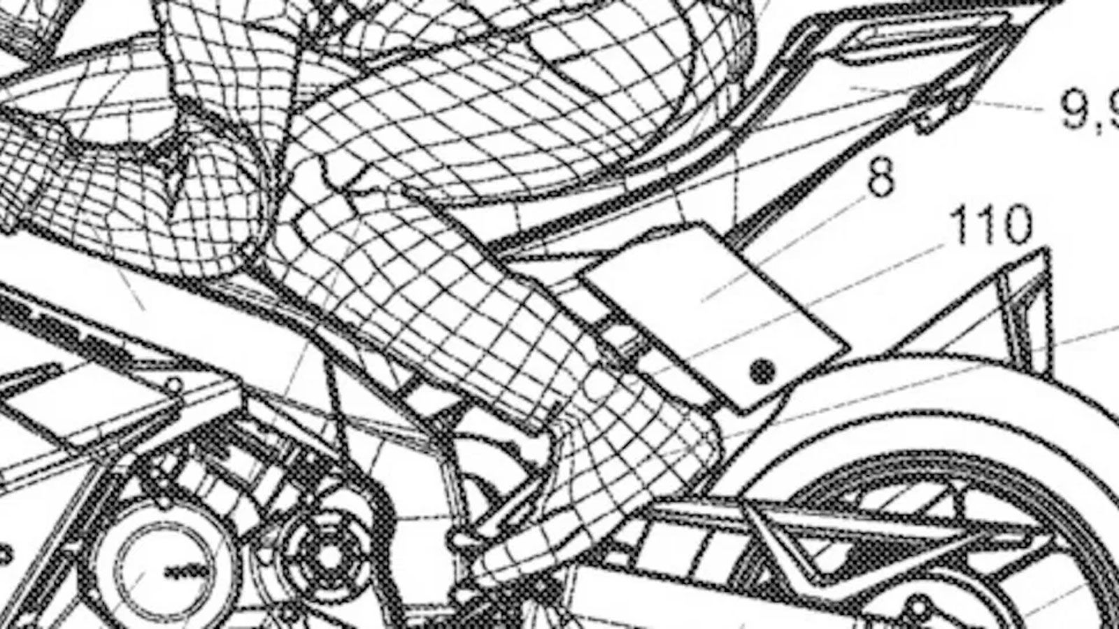 «φτερά στα πόδια» για τις μοτοσυκλέτες– Η πατέντα που μπορεί να αλλάξει την αεροδυναμική στις superbike