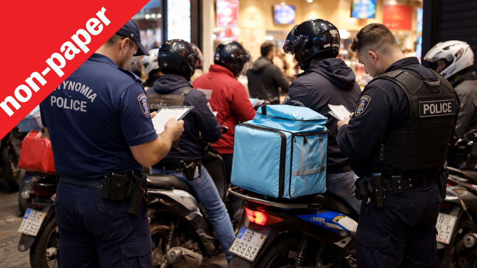 Γιατί η αστυνομία κυνηγάει τους διανομείς; - Τι συμβαίνει με τις πλατφόρμες