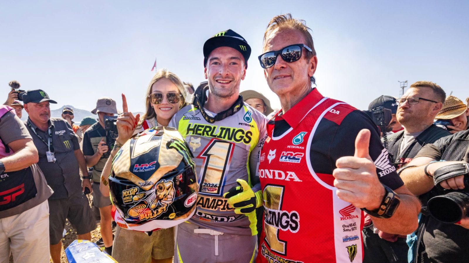 Ο Jeffrey Herlings κατέκτησε τον τίτλο δύο αγώνες πριν το τέλος