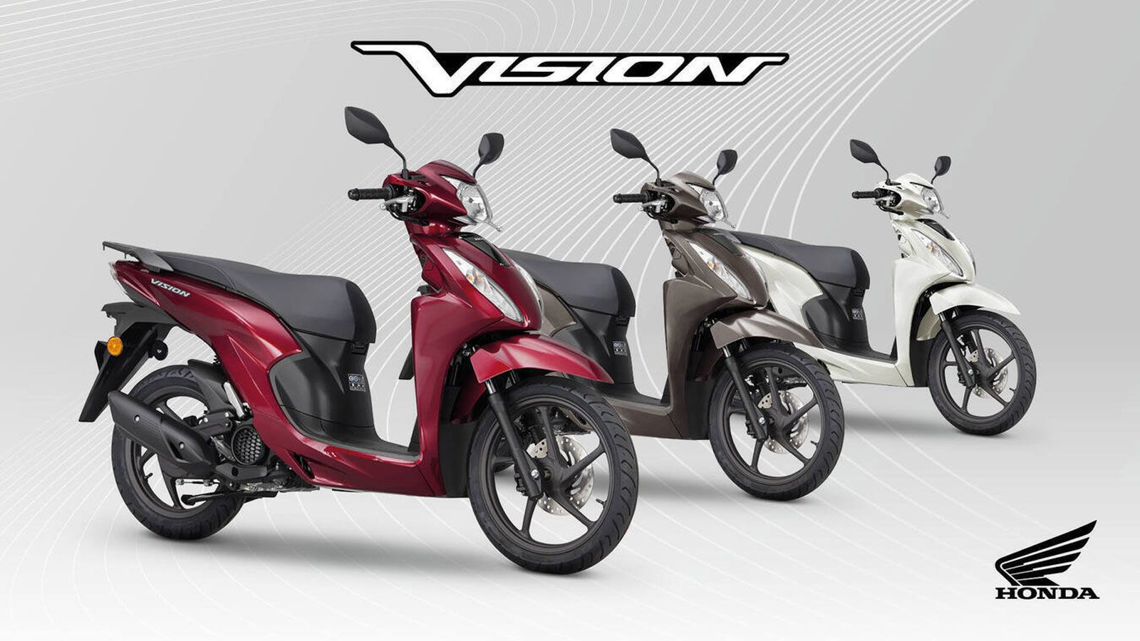 Το Honda Vision 110 συνεχίζει την πορεία του ως ένα από τα πιο πρακτικά και δημοφιλή scooter αστικής μετακίνησης στην Ευρώπη, αποκτώντας νέες χρωματικ