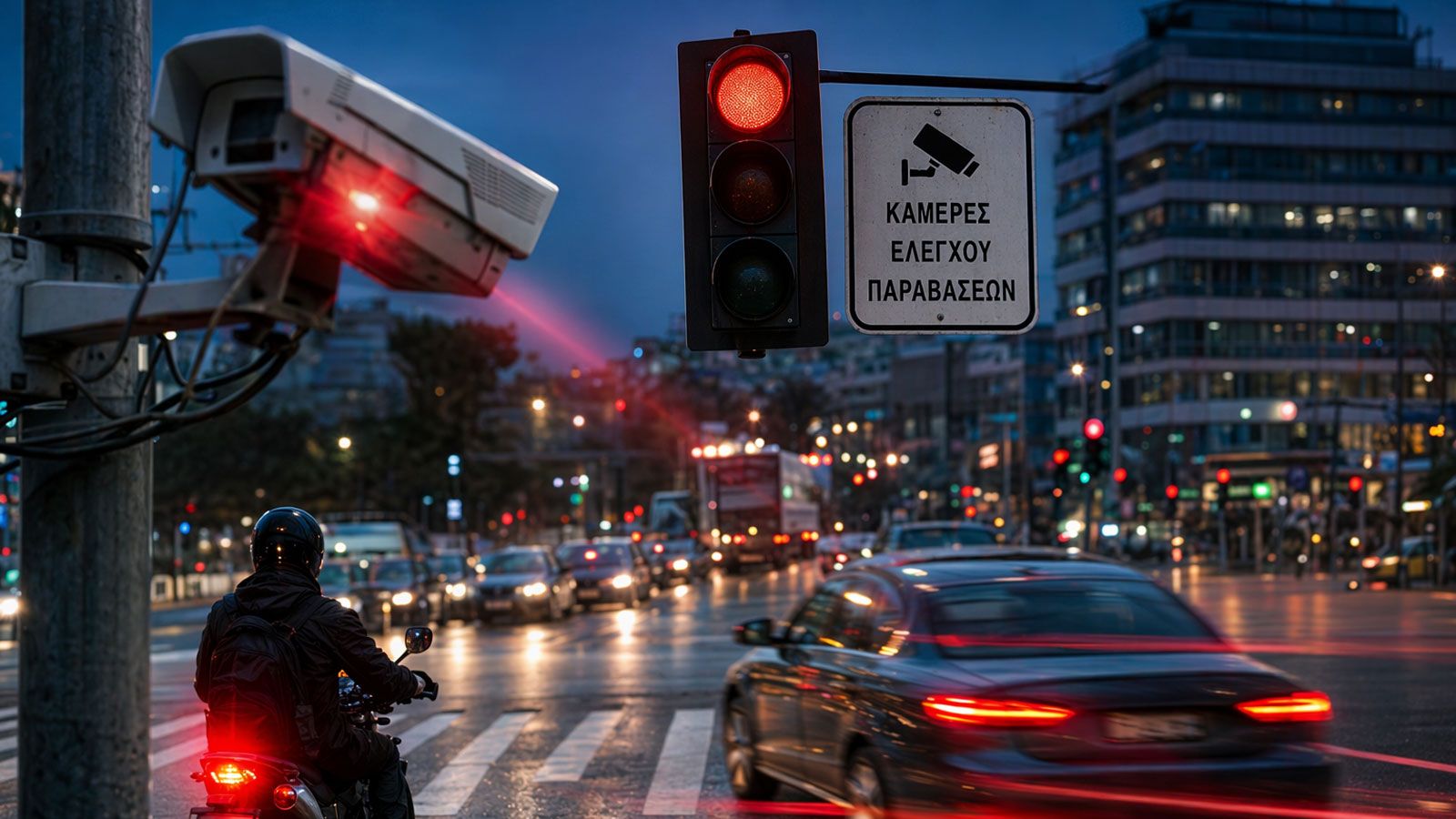 Πορτοκαλί φανάρι: Σε γράφουν τελικά οι κάμερες ή όχι; - Τι συμβαίνει