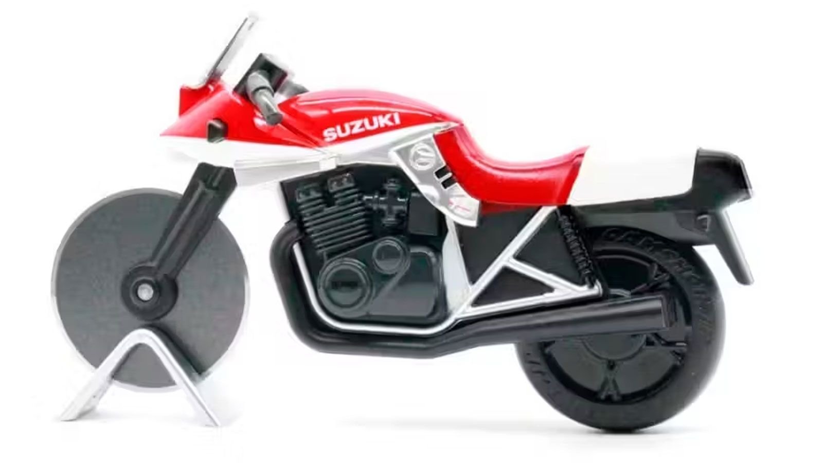 Η Suzuki Katana κόβει κομμάτια από πίτσα! - Το Viral gadget