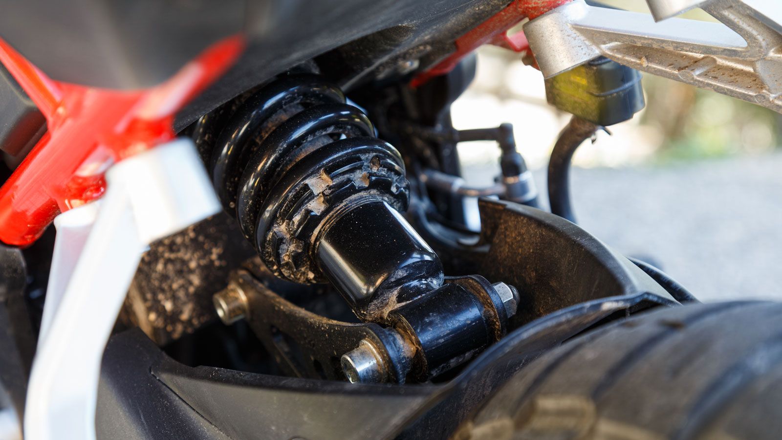 Το πίσω μονό αμορτισέρ με μοχλικό και με 56 mm διαδρομή και ρύθμιση προφόρτισης ολοκληρώνει το σύστημα των αναρτήσεων, προσφέροντας καλή άνεση.