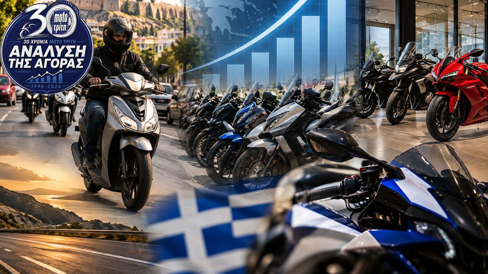 100.458 ταξινομήσεις και άνοδος 13,5% – Η ελληνική αγορά στο ιστορικό της ζενίθ